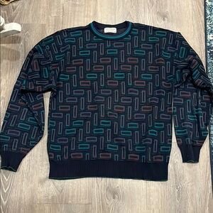 Vintage 90s Grandpa Sweater Tricots St. Raphael